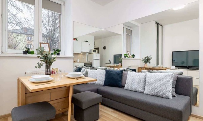 Krowodrza Apartment | Siemieńskiego 8 | Cozy Studio | Remote Work