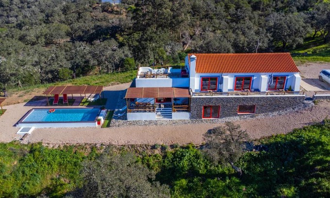 Sao Francisco da Serra Villa | Sierra Melides Villa,Alentejo, BR2 with private pool, BR3 with private pool - near beach