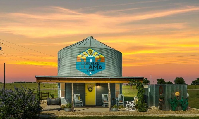 Troy House | Silo House At Laughing Llama Farm