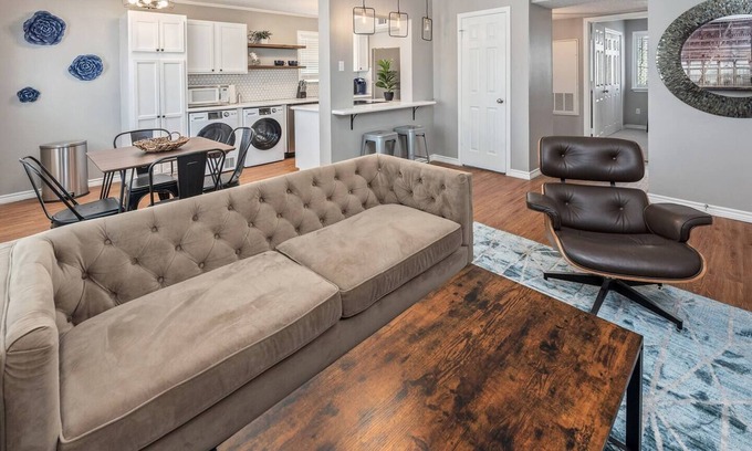 College Station Apartment | Silo: Walk to A&M Campus, King Beds, First Floor