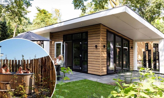 Lunteren Ski Chalet | ✓ Silva at Landgoed de Scheleberg ✓ Holiday home for 5 persons ✓ Located in Lunteren (Gelderland) ✓ Holiday park on the Veluwe ✓ Book directly through the park