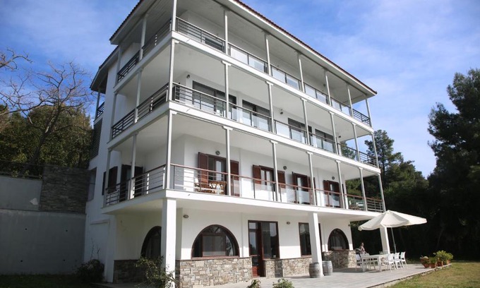Siviri Villa | Siviri Villa Sea View by Luxlikehome