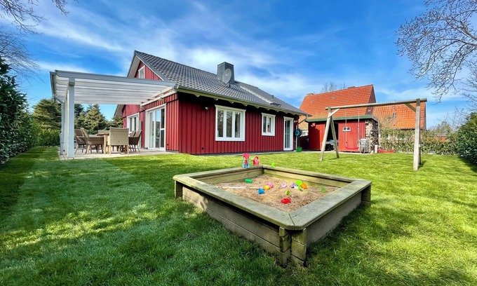 Elpersbuttel House | Skandinavisches Flair an der Nordsee/Familien/Hunde/Langzeitmiete