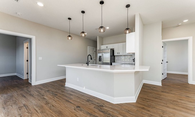 Wichita House | Skip the hotels! Brand new construction home. Grill out on our back patio!