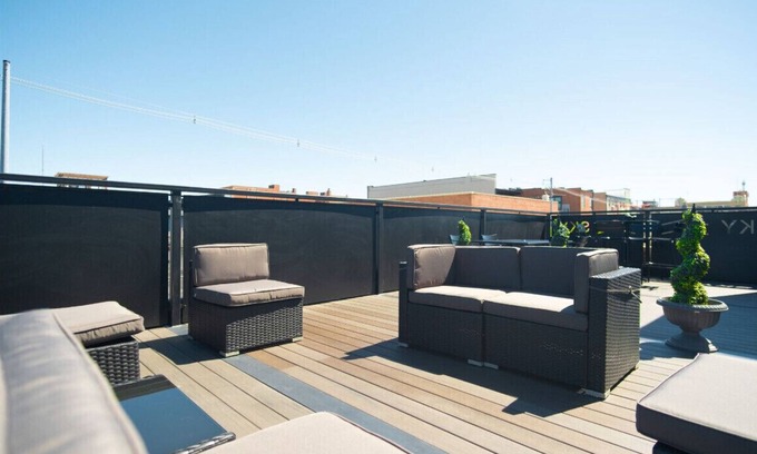 Hastings House | Sky Lofts & Bar offers five sleeping rooms that are adjacent to a public bar
