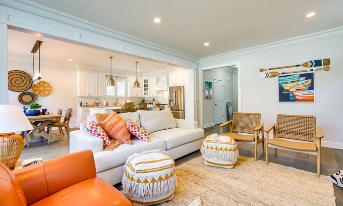 Long Branch House | Sleek Long Branch Vacation Rental w/Pool + Patio!