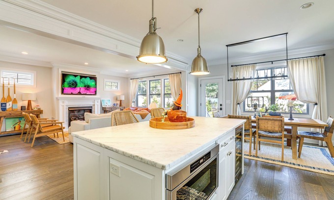 Long Branch Cottage | Sleek Long Branch Vacation Rental w/Pool + Patio!