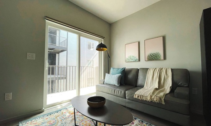 Downtown Omaha Apartment | Sleepover: Remarkable 1BD/1BA + Balcony - Downtown Omaha