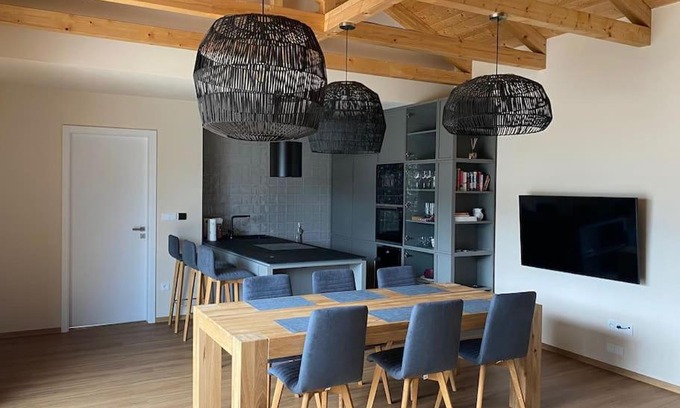 Brod nad Dyji House | Slunečný dům s klimatizací s výhledem na Pálavu