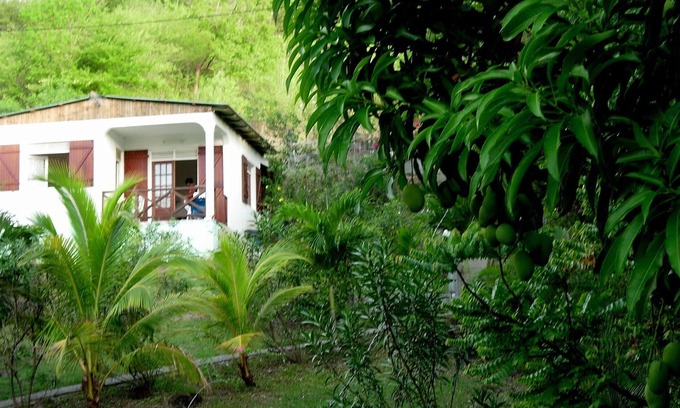 Pointe-Noire House | Small independent 2-room house, fenced plot near national park beaches