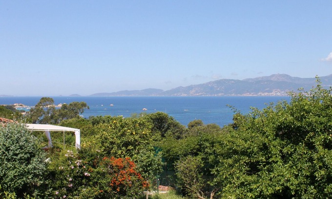 Isolella Villa | Small independent house with garden, panoramic sea view, Porticcio