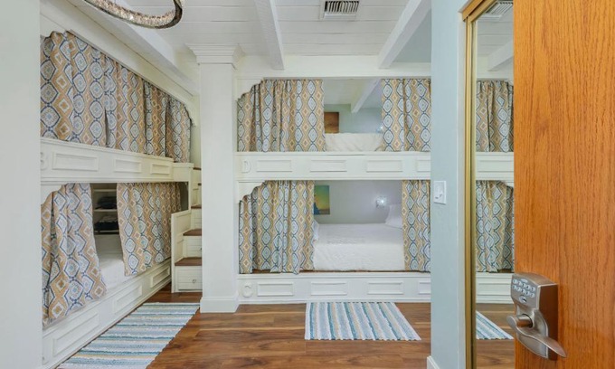 Moonridge Estates Apartment | Smart Solution - Individual Private Bed-Pods in Gorgeous Shared Space - Women Only Dorm In Room 5 - CoEd House - Full-sized mattresses in Individual Pods - with built-in private storage - Gorgeous Shared Room - Affordable Luxury - Sparrow House