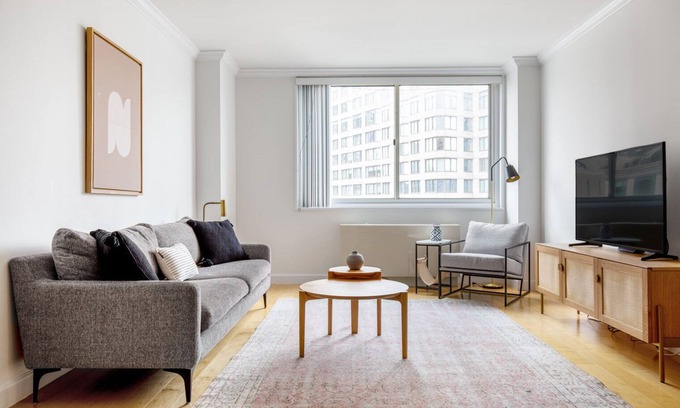 Lincoln Square Apartment | Smart UWS 1BR w/Doorman, Elevator, nr. Lincoln Center, by Blueground