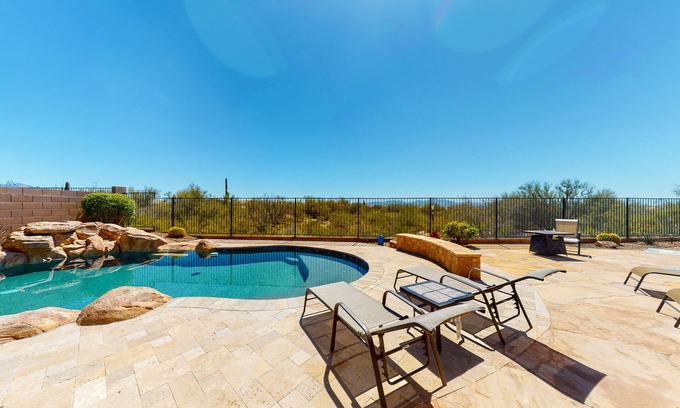 Quail Crossing House | Snowbird-friendly home with fast WiFi, central AC, and private pool