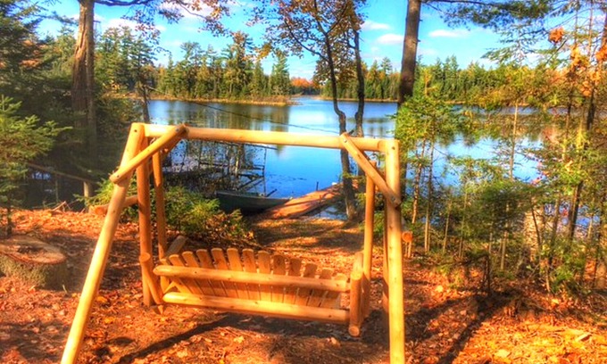 Presque Isle Cabin | Soak Up The Sun - Lakeside Cozy CabinnNear Boulder Junction & Bike Trails