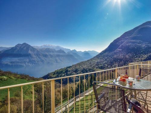 Fonteno Apartment | Soffio Di Rugiada - spacious terrace with Lake view