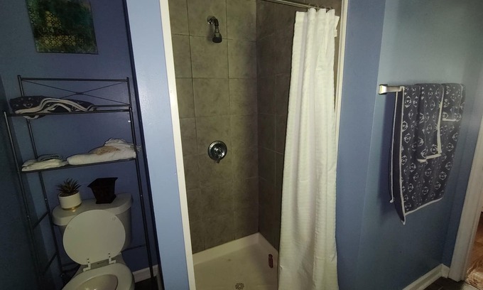 Conover Cabin | Soothing cabin with AC and a hot tub in charming Conover