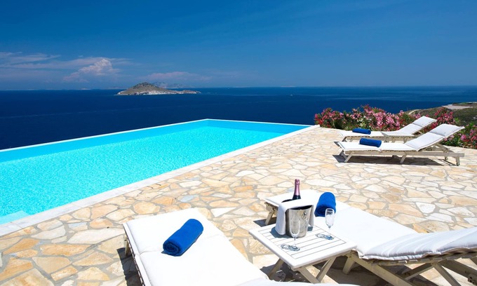 Sapsila Villa | Sophia Villa Patmos | Sea View Villa in Patmos with pool
