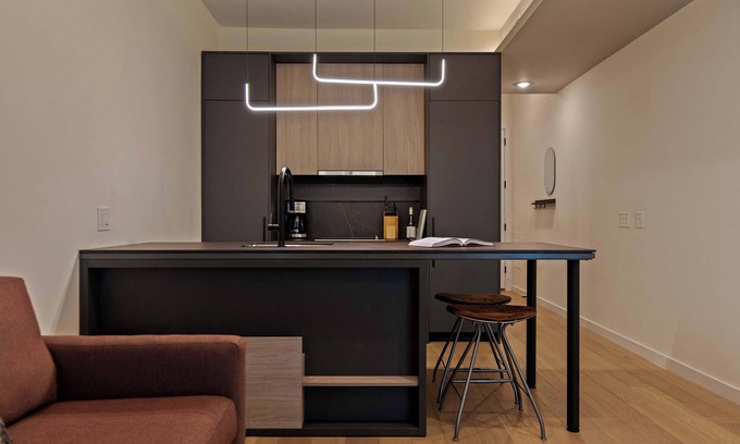 Logan Square Apartment | Sosuite | 1BR Apt w Roof Deck, Gym, Laundry