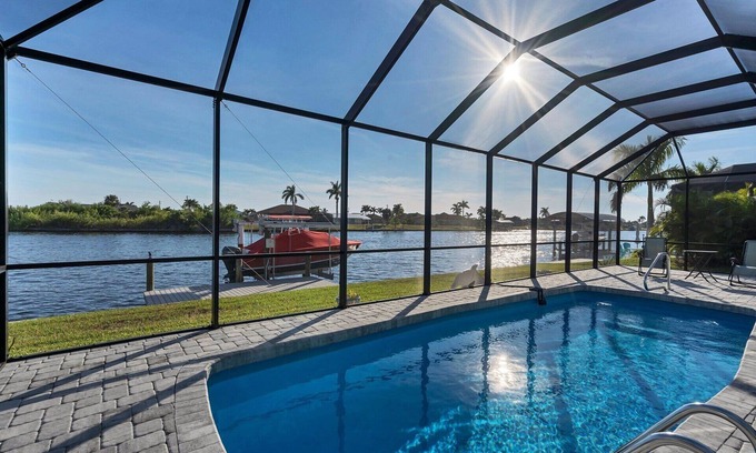 South Gulf Cove House | South Gulf Cove 2 Bedroom Canal Pool Home