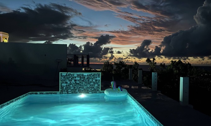 San Antonio Apartment | Spacious 1-bedroom apartment with private pool & AC in Romantic City of Camuy