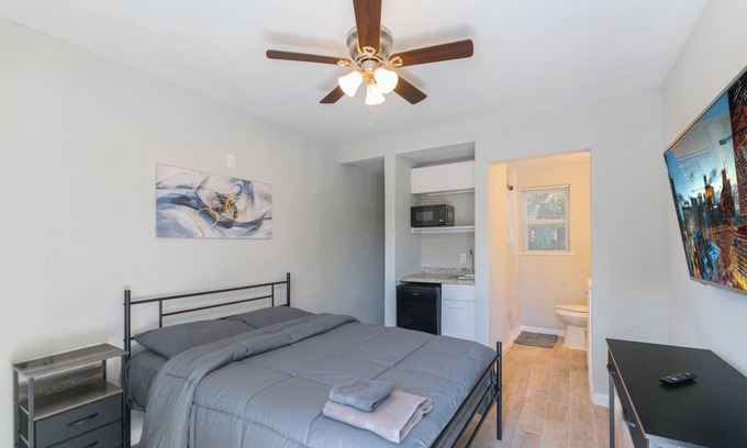 Greater Third Ward Apartment | Spacious 1 - Bedroom APT w/Queen Bed & Bath
