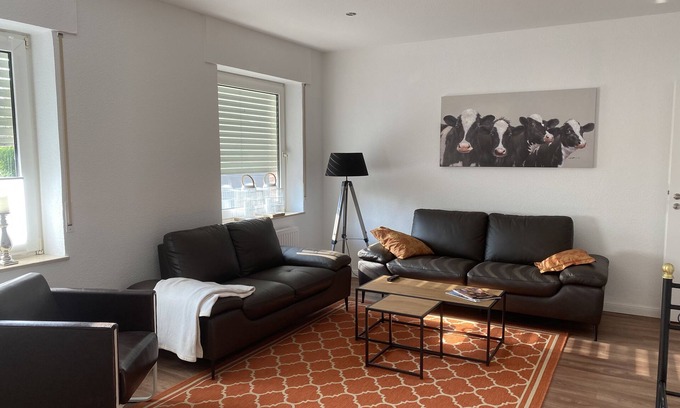 Wildeshausen Apartment | Spacious 2-room apartment on the first floor with sun terrace