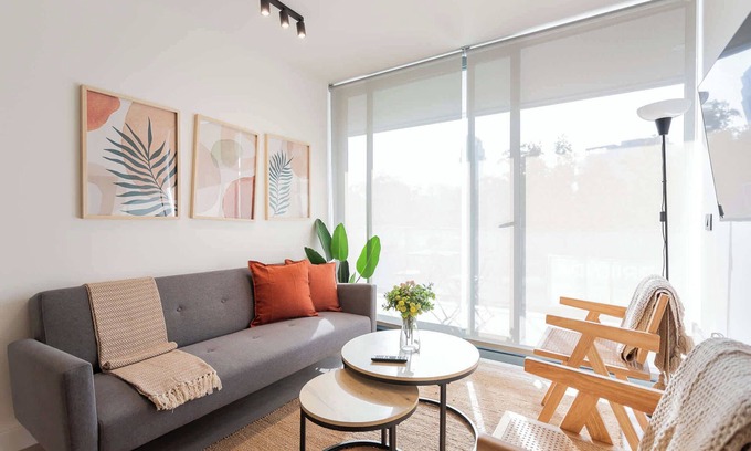 Apoquindo Apartment | Spacious 2BR Apt Top Las Condes Location