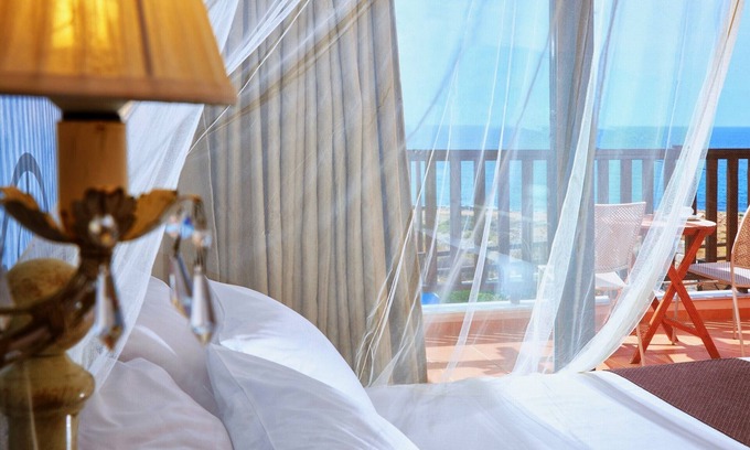 Milatos Villa | Spacious 3-Bedroom Pool Villa with sea and mountain views 47km from Heraklion