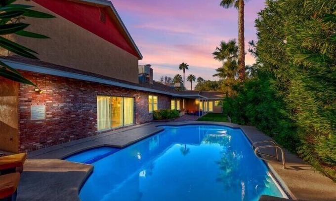 McNeil Estates House | Spacious 4000 sq ft Home with Pool and Hot Tub Just a Mile from the Strip!