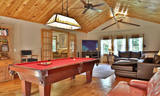 Pittsfield House | Spacious 4BR/5 Bath Home - Hot Tub/Pool Table/Ample Private Outdoor Space!