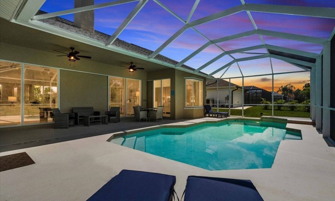 Long Meadow House | Spacious 5-bedroom house in lovely Rotonda West with fast WiFi and Private Pool