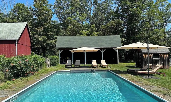Prattsville House | Spacious 5bd/3ba Catskills House w Pool, River/Lake Access, WiFi, A/C & Gameroom
