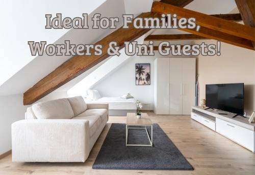 Leoben Apartment | Spacious 7-Person Leoben Apartment - Ideal for Workers, Groups & Family