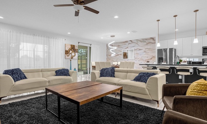 Kissimmee House | Spacious 9BR, 9BA Resort Home w/Private Pool