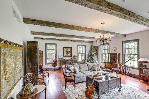 New Haven House | Spacious and Historic Cabin in New Haven with Pond!