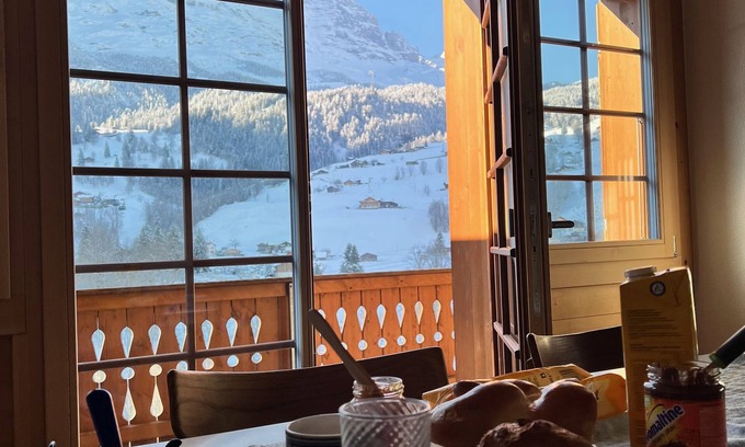 Grindelwald Apartment | Spacious Apartment With Outstanding Views Direct Access Top of Europe