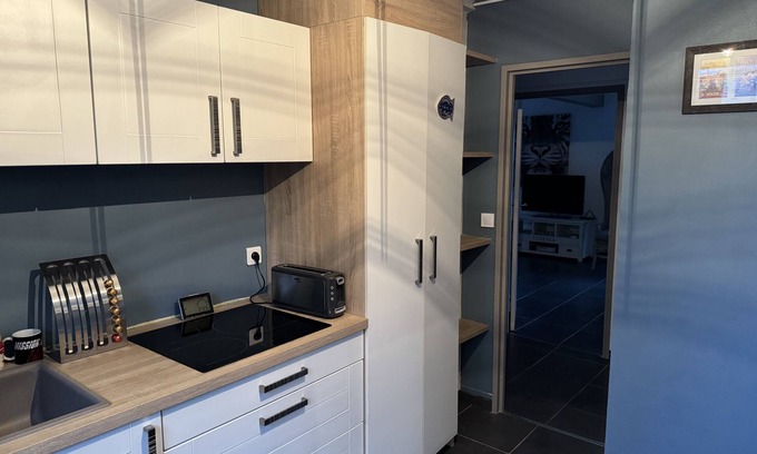Yves Farge - Le Fleuve Apartment | Spacious apartment with balcony