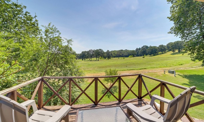 Fort Smith House | Spacious Arkansas Abode w/Balcony & Fire Pit!