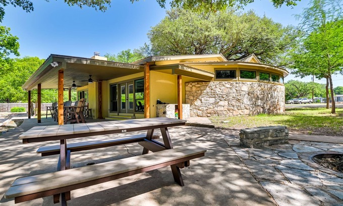 Christoval House | Spacious Christoval Home with Riverfront Oasis!