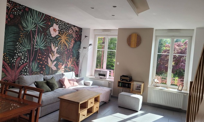 Remiremont Apartment | Spacious duplex at Matthieu's. Sleeps 1 to 6.