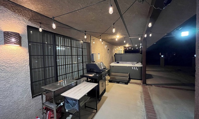 Apple Valley House | Spacious Getaway: Patio, Pool, Hot Tub, Game Room