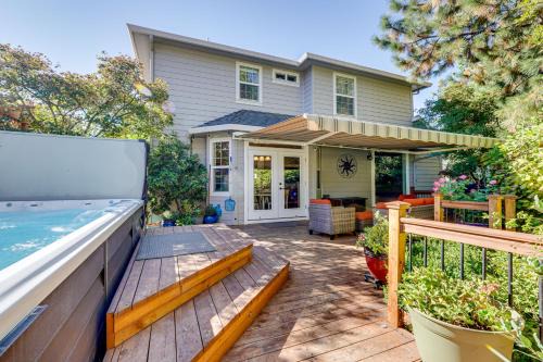 Medford House | Spacious Home with Swim Spa and Deck in Medford!