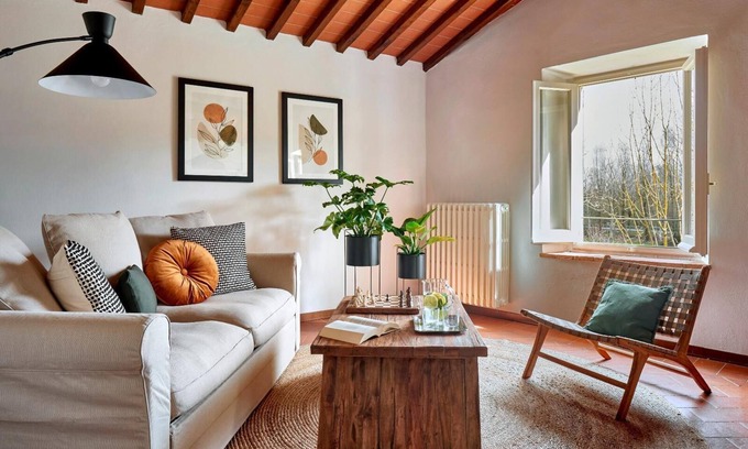 San Piero a Sieve Apartment | Spacious 2BR/1BA Farmstay Suite with Kitchen