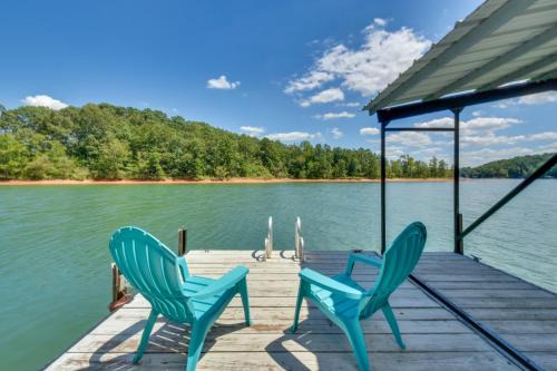 Anderson House | Spacious Lake Hartwell Home with Private Boat Dock!