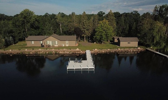 Nisswa House | Spacious lake home to swim and fish on, amazing views and convenient location.