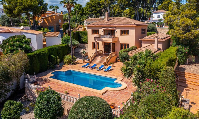 Moravit Villa | Spacious Luxury 3 Bedroom Villa In Moraira with Large Private Pool and Sea Views