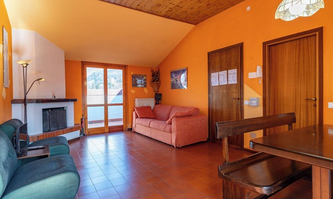 Barzio Apartment | Spacious mountain view attic apartment