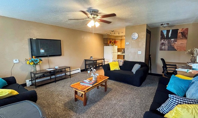 Blanding Apartment | Spacious Open Living Space in This Beautiful Mother-in-Law Basement Apartment