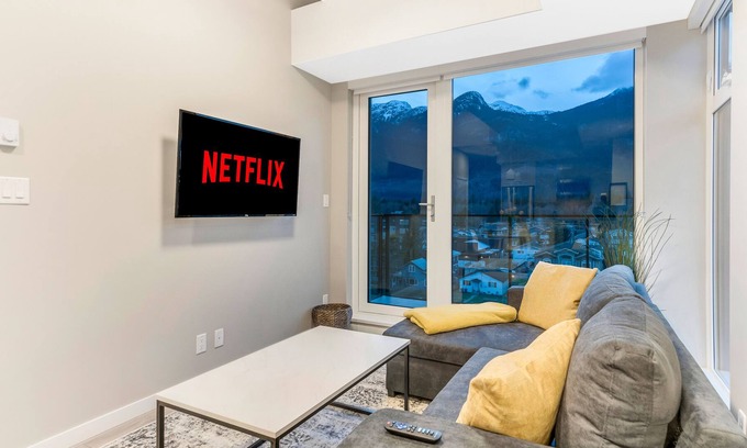 Downtown Squamish Apartment | Spacious Penthouse with Mountain Views
